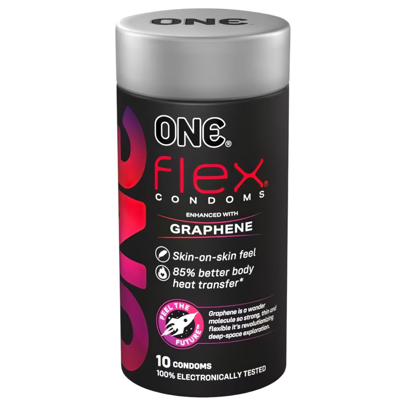 ONE Flex - grafén anyagú óvszer (12db) 124435 termék bemutató kép