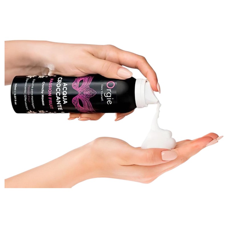 Orgie Acqua Croccante - masszázs hab - passion fruit (150 ml) 135069 termék bemutató kép