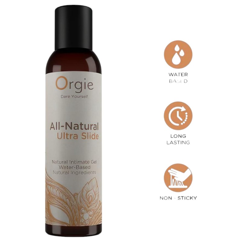 Orgie All Natural - hosszan tartó síkosító gél (150ml) 118571 termék bemutató kép