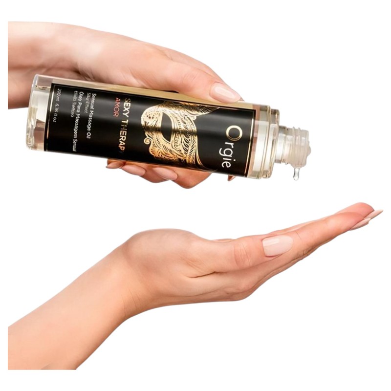 Orgie Amor - érzéki masszázsolaj (200 ml) 133967 termék bemutató kép