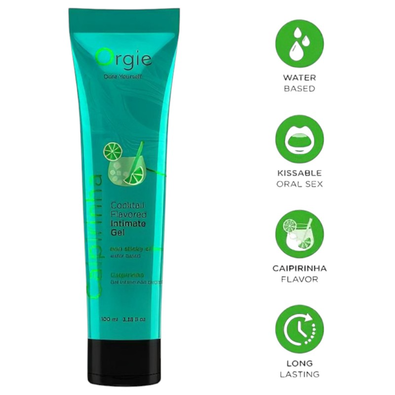 Orgie Cocktail - ehető síkosító - trópusi (100 ml) 134018 termék bemutató kép
