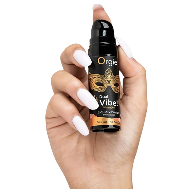 Orgie Dual Vibe - folyékony vibrátor , Sex on the Beach (15 ml) 169808 termék bemutató kép
