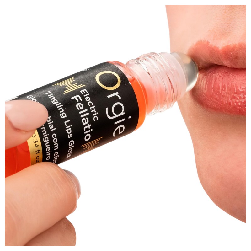 Orgie Electric Fellation - bizsergető szájfény (10 ml) 130598 termék bemutató kép