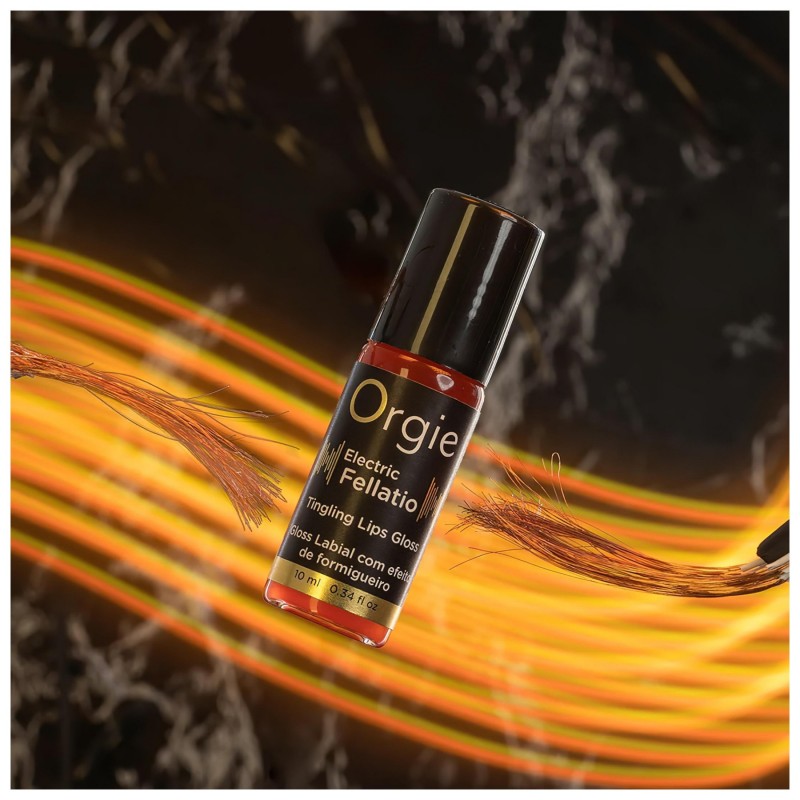 Orgie Electric Fellation - bizsergető szájfény (10 ml) 130599 termék bemutató kép