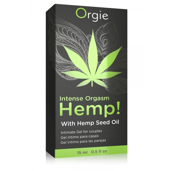Orgie Hemp - stimuláló intim gél nőknek és férfiaknak (15ml)