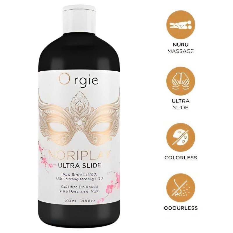 Orgie Noriplay - selymes NURU masszázsgél (500 ml) 133970 termék bemutató kép