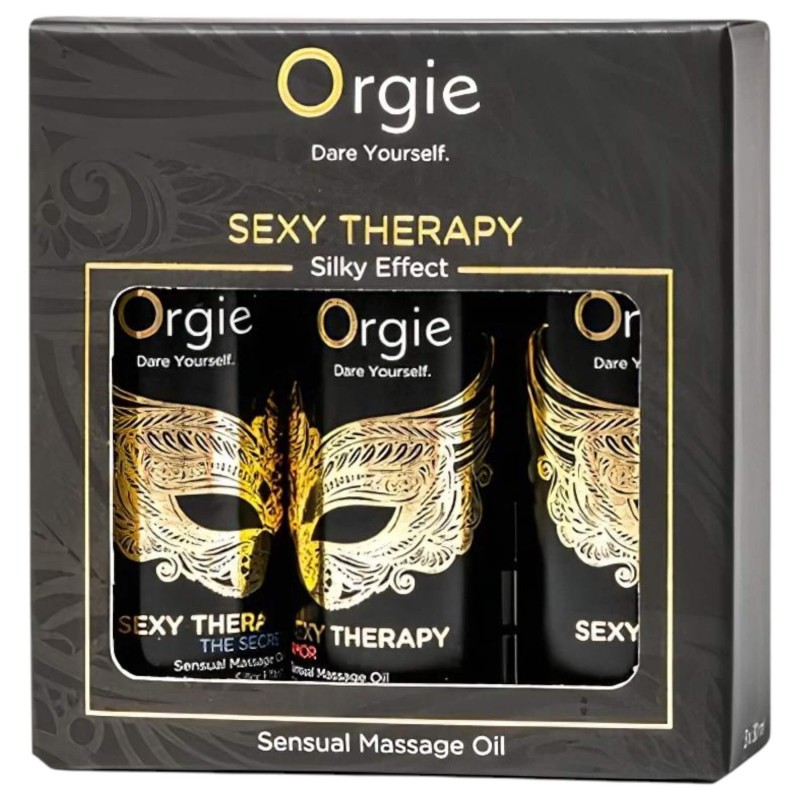 Orgie Sexy Therapy - érzéki masszázsolaj szett (3x30 ml) 134015 termék bemutató kép