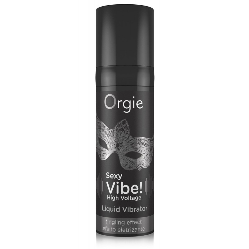 Orgie Sexy Vibe High Voltage - uniszex folyékony vibrátor (15ml) 46488 termék bemutató kép