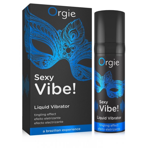 Orgie Sexy Vibe Liquid - unisex folyékony vibrátor (15ml)