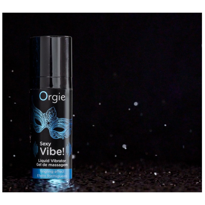 Orgie Sexy Vibe Liquid - unisex folyékony vibrátor (15 ml) 130499 termék bemutató kép