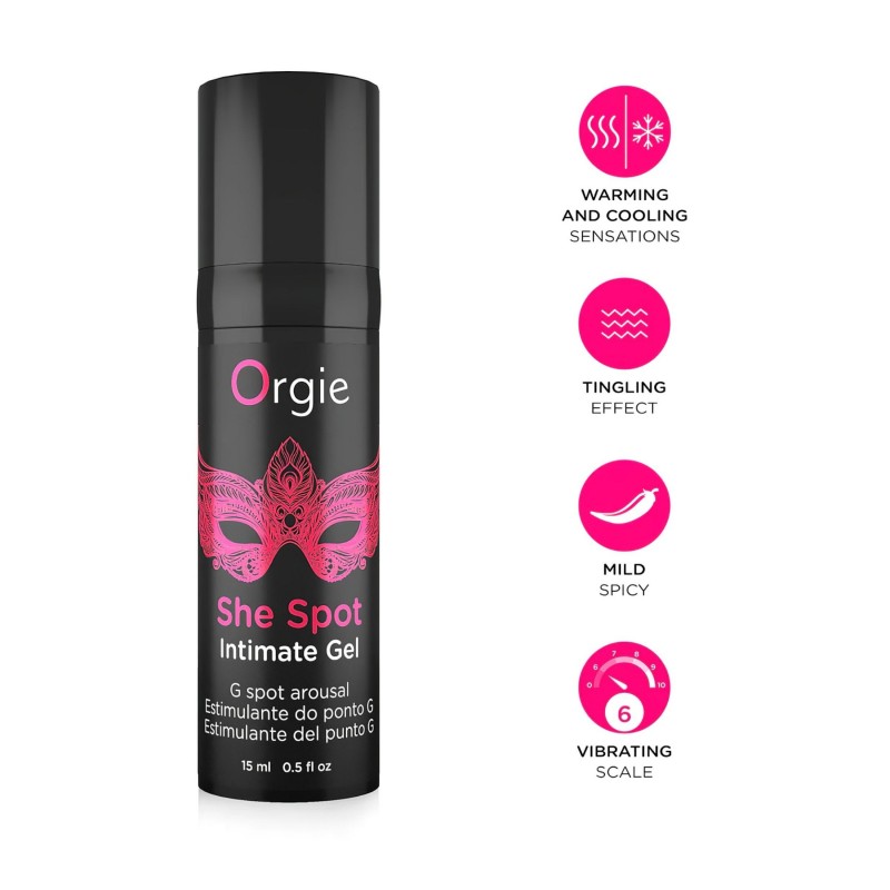 Orgie She Spot - G-pont stimuláló szérum (15 ml) 132173 termék bemutató kép