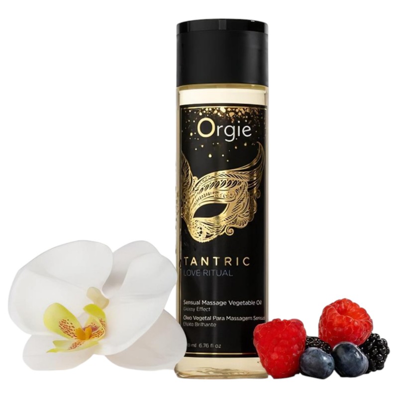 Orgie Tantric Love - érzéki masszázsolaj (200 ml) 118430 termék bemutató kép