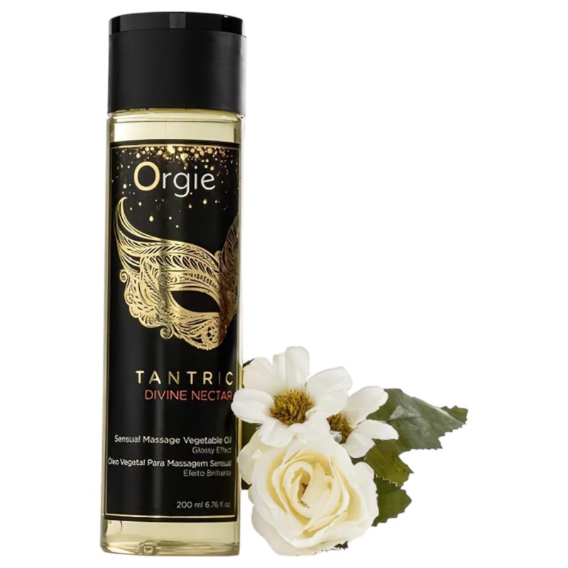 Orgie Tantric Nectar - érzéki masszázsolaj (200ml) 118422 termék bemutató kép
