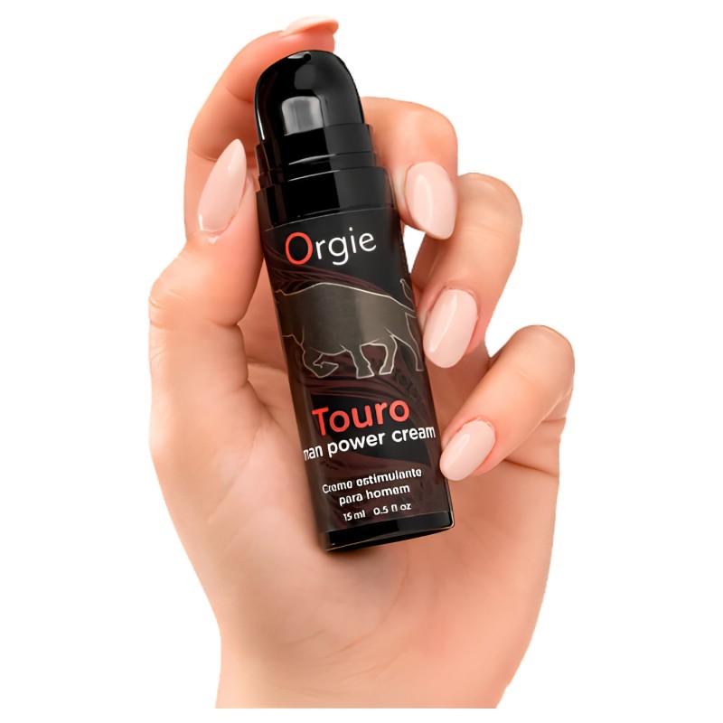 Orgie Touro Power - erekció fokozó krém férfiaknak (15 ml) 163616 termék bemutató kép