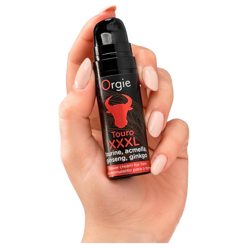 Orgie Touro XXXL - erekció fokozó krém férfiaknak (15 ml) 163619 termék bemutató kép