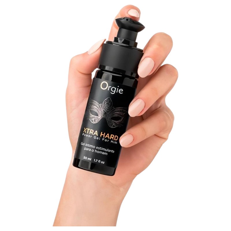 Orgie Xtra Hard - erekció fokozó gél férfiaknak (50 ml) 163609 termék bemutató kép