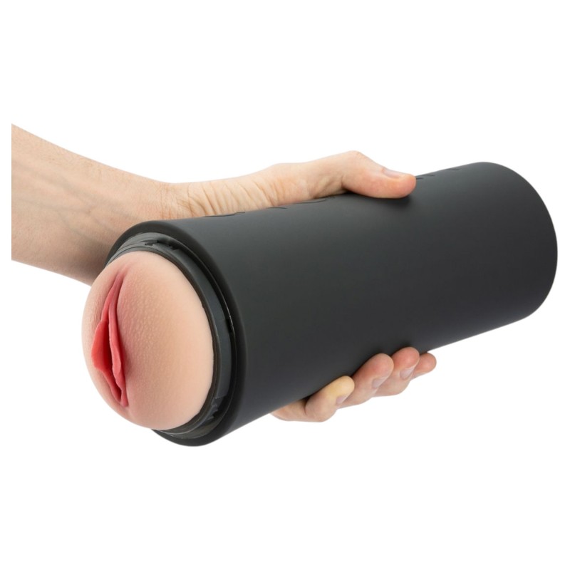 OTOUCH Inscup 4 - szívó-vibrációs maszturbátor férfiaknak (fekete) 168324 termék bemutató kép
