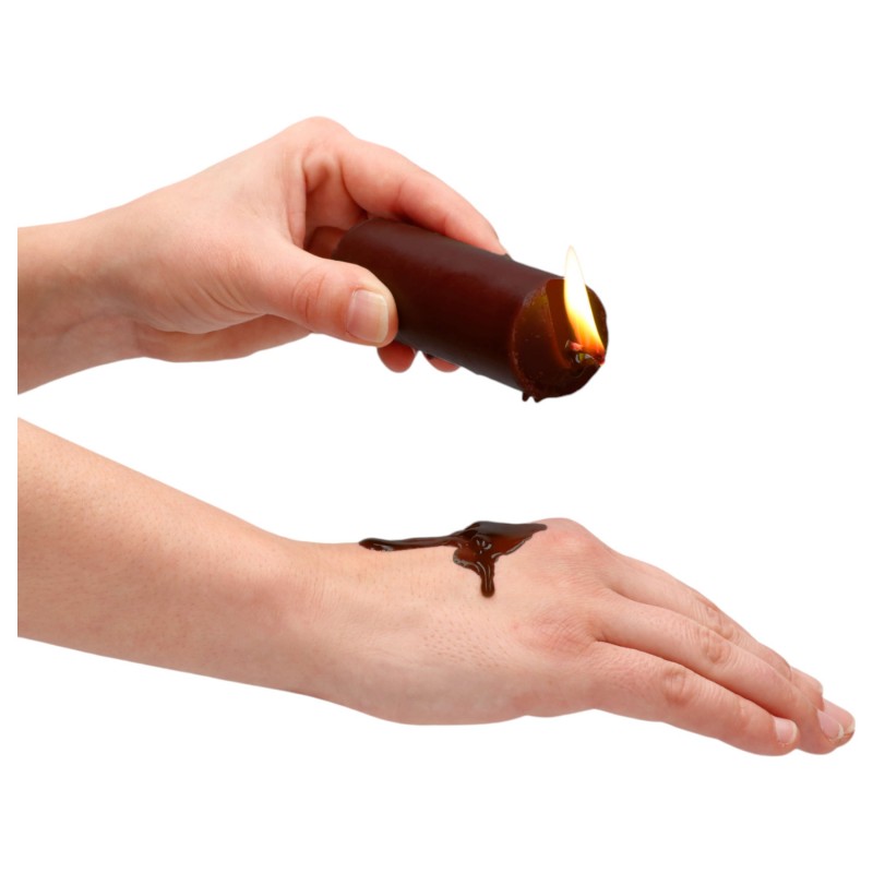 Ouch Chocolate - paraffin testgyertya csoki illattal (100 g) 137397 termék bemutató kép