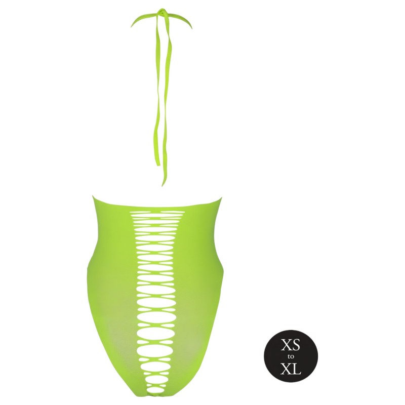Ouch! - foszforeszkáló nyitott body (neon zöld) 113266 termék bemutató kép