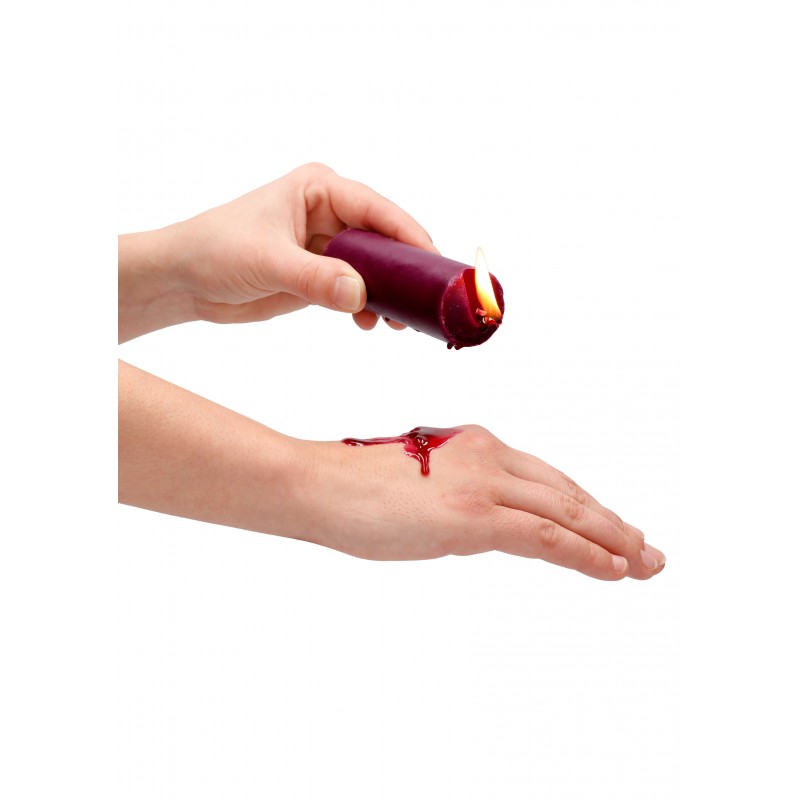 Ouch Rose - paraffin testgyertya rózsa illattal (100g) 67076 termék bemutató kép