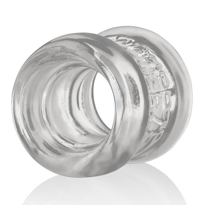 OXBALLS Squeeze - heregyűrű és nyújtó (áttetsző) 30675 termék bemutató kép