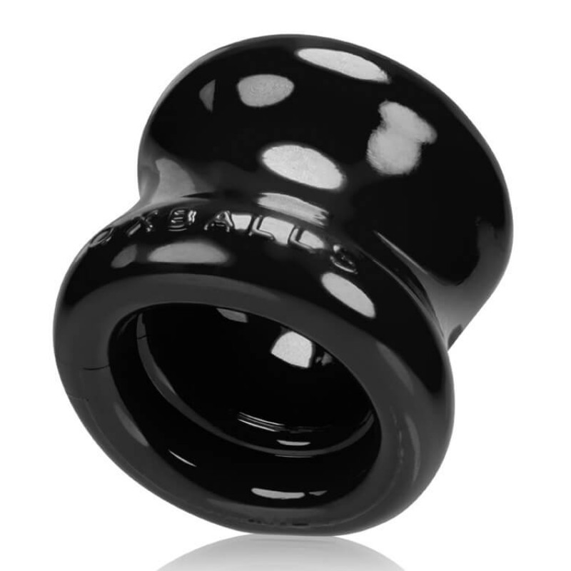 OXBALLS Squeeze - heregyűrű és nyújtó (fekete) 30677 termék bemutató kép