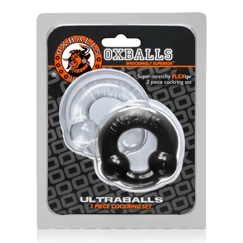 OXBALLS Ultraballs - extra erős golyós péniszgyűrű szett (2 részes) 30763 termék bemutató kép