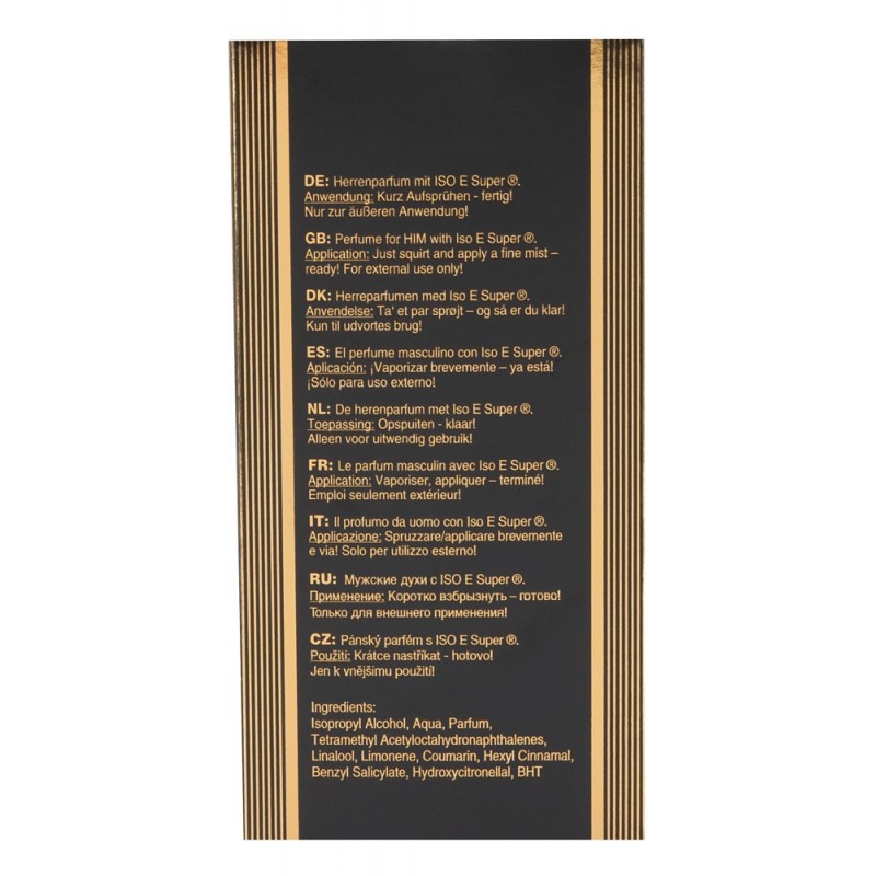 P6 Iso E Super - feromon parfüm szuper férfias illattal (30ml) 48323 termék bemutató kép