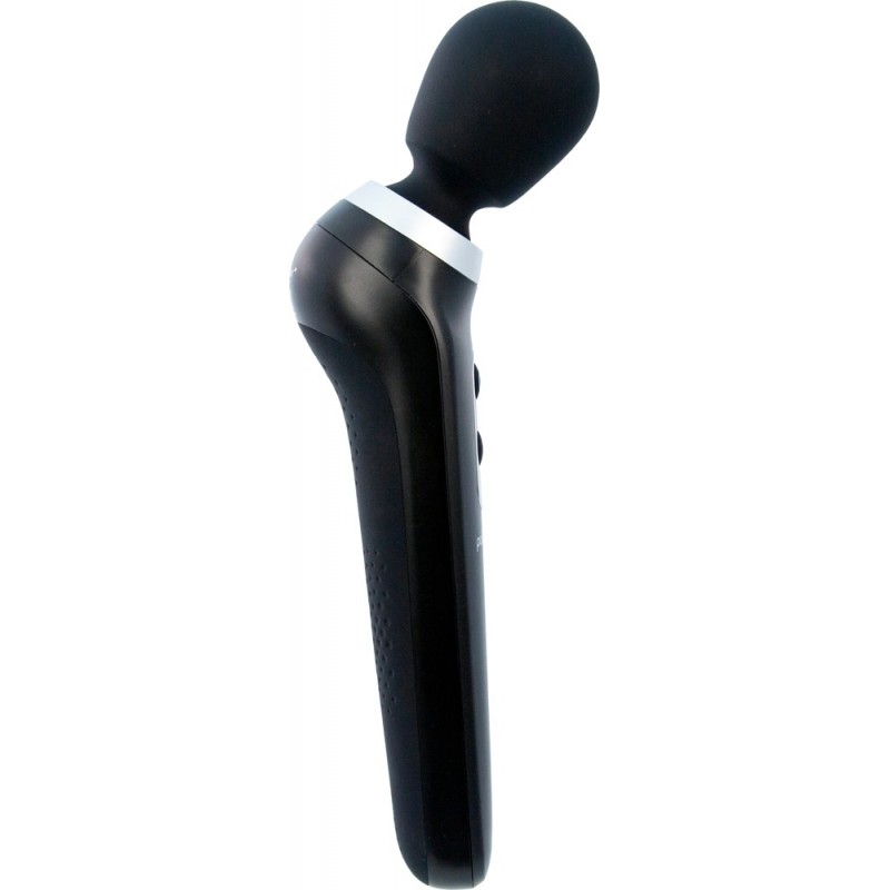 PalmPower Extreme Wand - akkus masszírozó vibrátor (fekete) 47071 termék bemutató kép