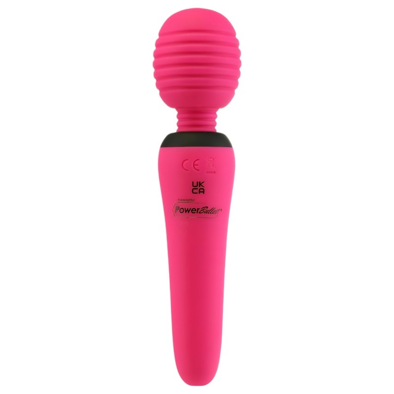PalmPower Groove - akkus wand masszírozó vibrátor (pink) 155638 termék bemutató kép