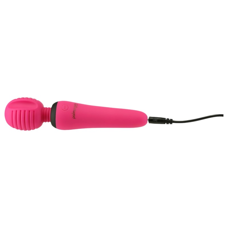 PalmPower Groove - akkus wand masszírozó vibrátor (pink) 155640 termék bemutató kép