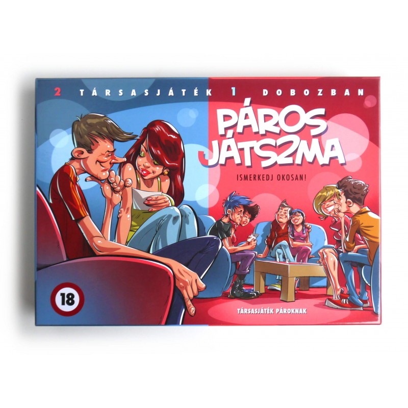 Páros játszma - Ismerkedj okosan társasjáték felnőtteknek 7178 termék bemutató kép