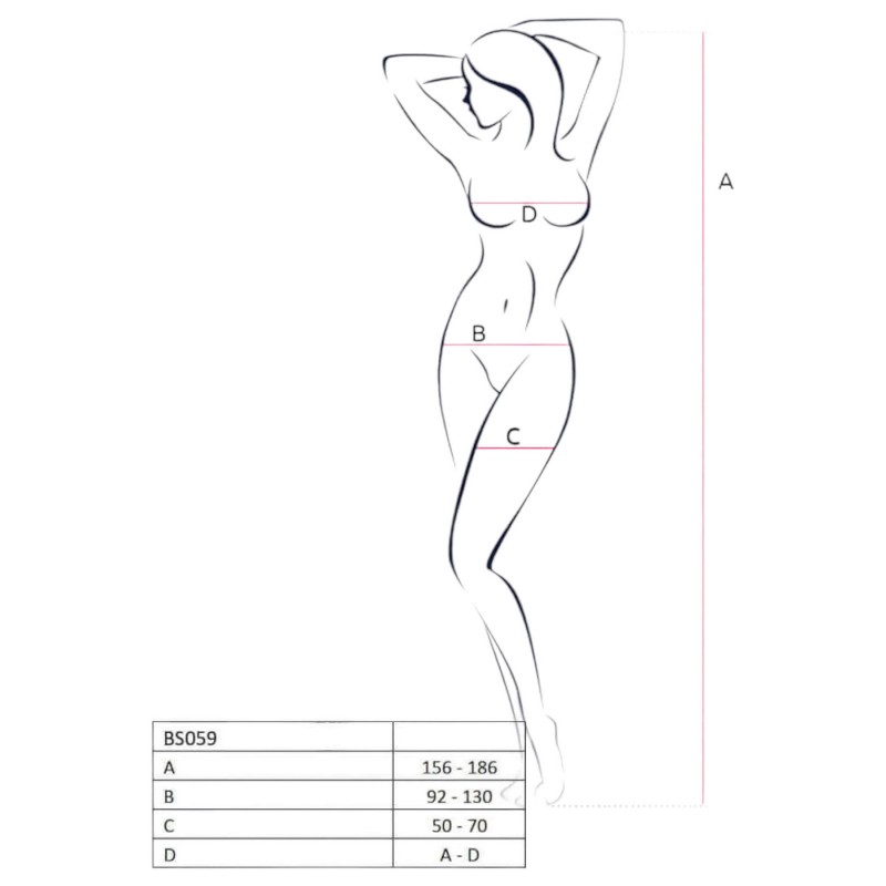 Passion BS059 - necc szett (piros) - S-L 114196 termék bemutató kép