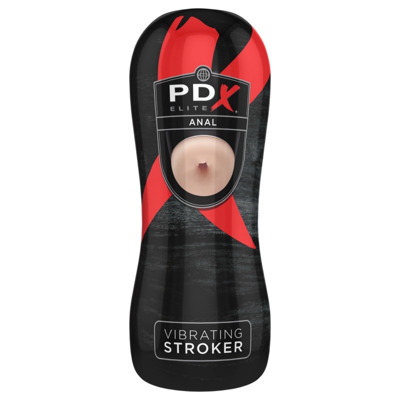 PDX Elite - vibrációs popsi maszturbátor férfiaknak (testszínű) 166192 termék bemutató kép