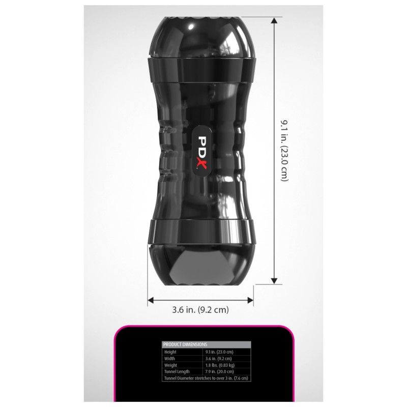 PDX Extreme Wet Pussy - élethű punci maszturbátor - XXL (natúr) 121295 termék bemutató kép