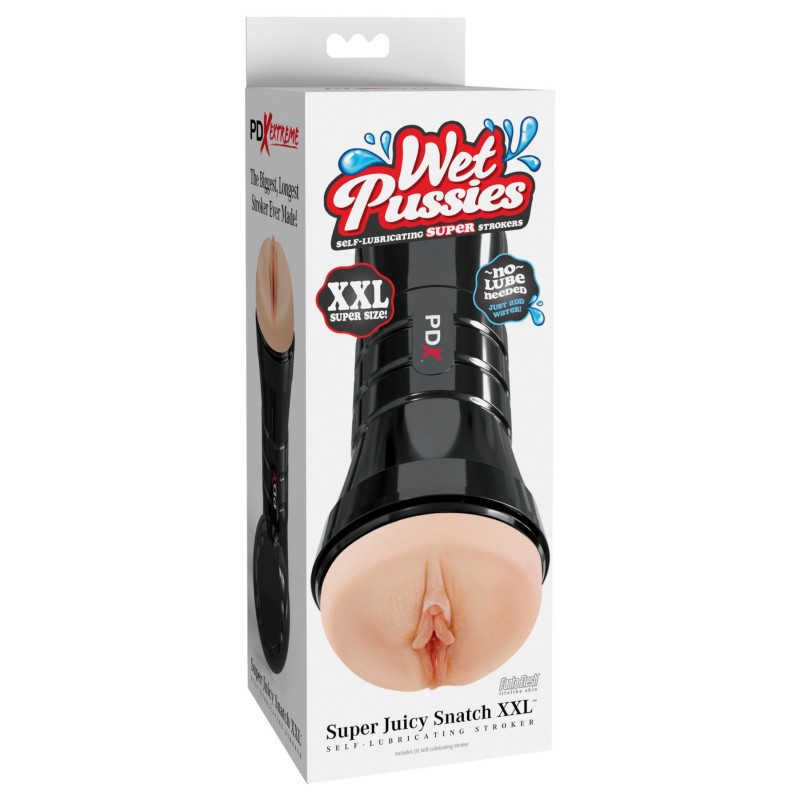 PDX Extreme Wet Pussy - élethű punci maszturbátor - XXL (testszínű) 142711 termék bemutató kép