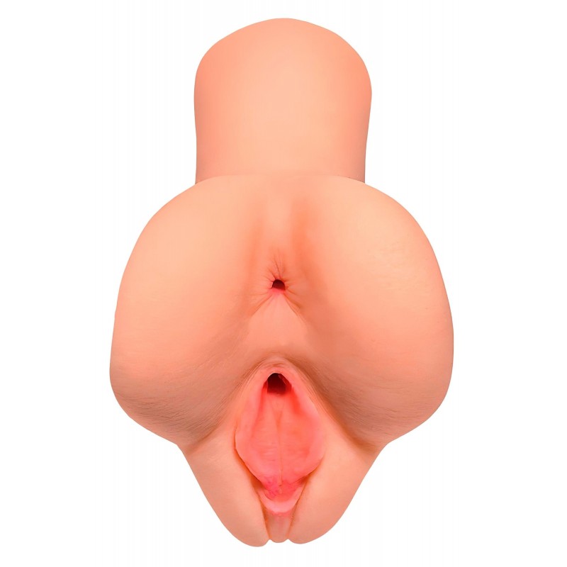 PDX Pick Your Pleasure - 2in1 élethű maszturbátor (natúr) 112952 termék bemutató kép