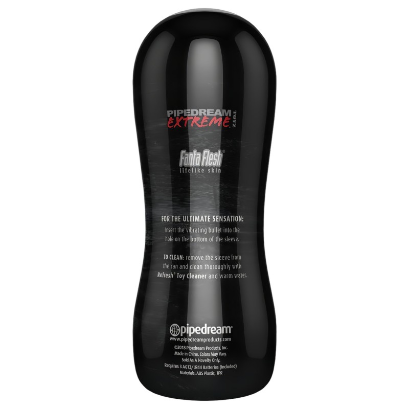 PDX Pussy Vibrating Stroker - vibrációs műpunci maszturbátor (testszínű) 160543 termék bemutató kép