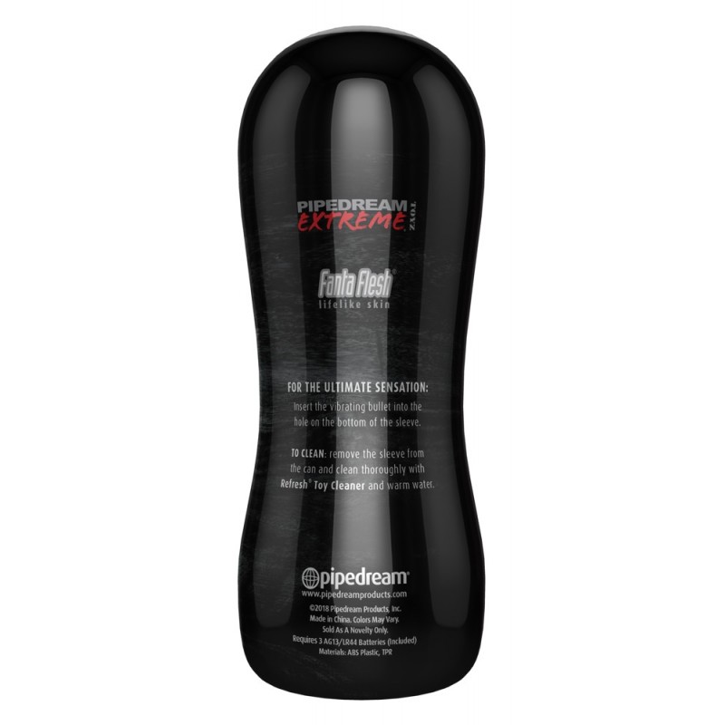 PDX Pussy Vibrating Stroker - vibrációs műpunci (testszínű) 80325 termék bemutató kép