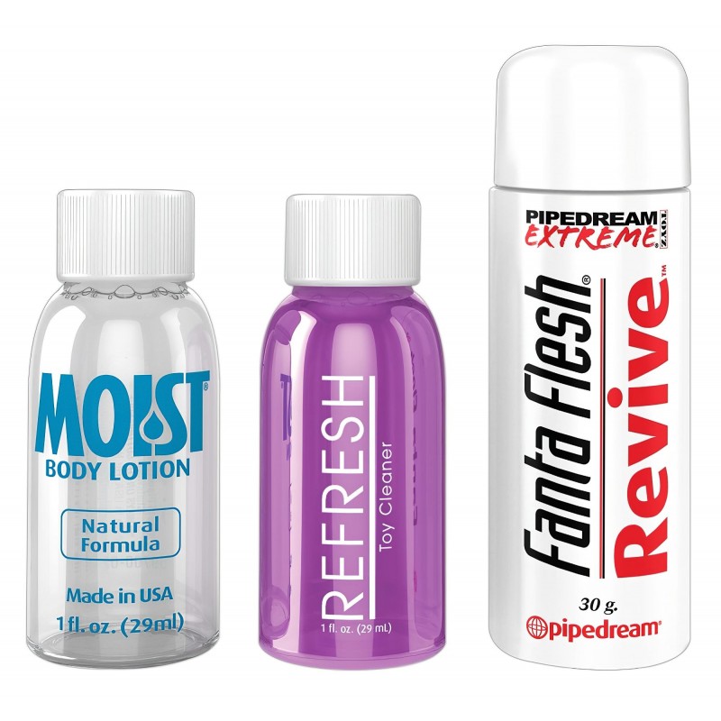 PDX Super Stroker - rezgő, nyögő műpunci (natúr-fekete) 101729 termék bemutató kép