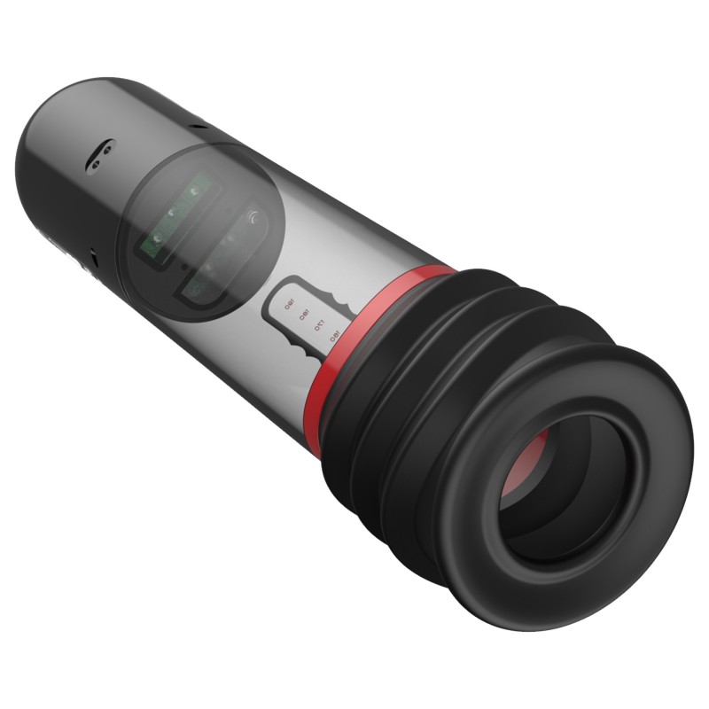 Peak Performa - infraledes, automata péniszpumpa (átlátszó) 120914 termék bemutató kép