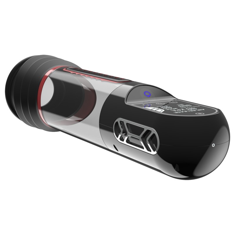 Peak Performa - infraledes, automata péniszpumpa (átlátszó) 120915 termék bemutató kép