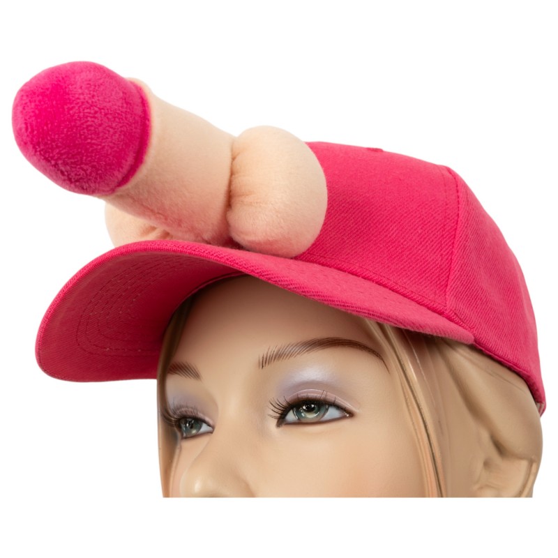 Péniszes baseball sapka, erotikus ajándék (pink) 121153 termék bemutató kép
