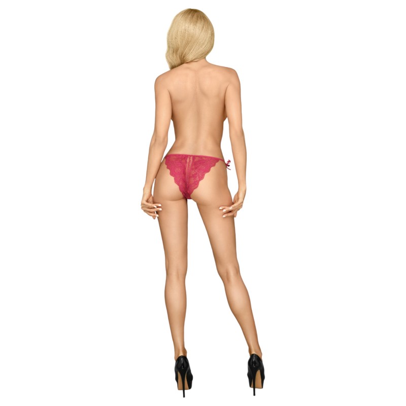 Penthouse Too Hot To Be Real - piros masnis slip bugyi (L/XL) 152848 termék bemutató kép