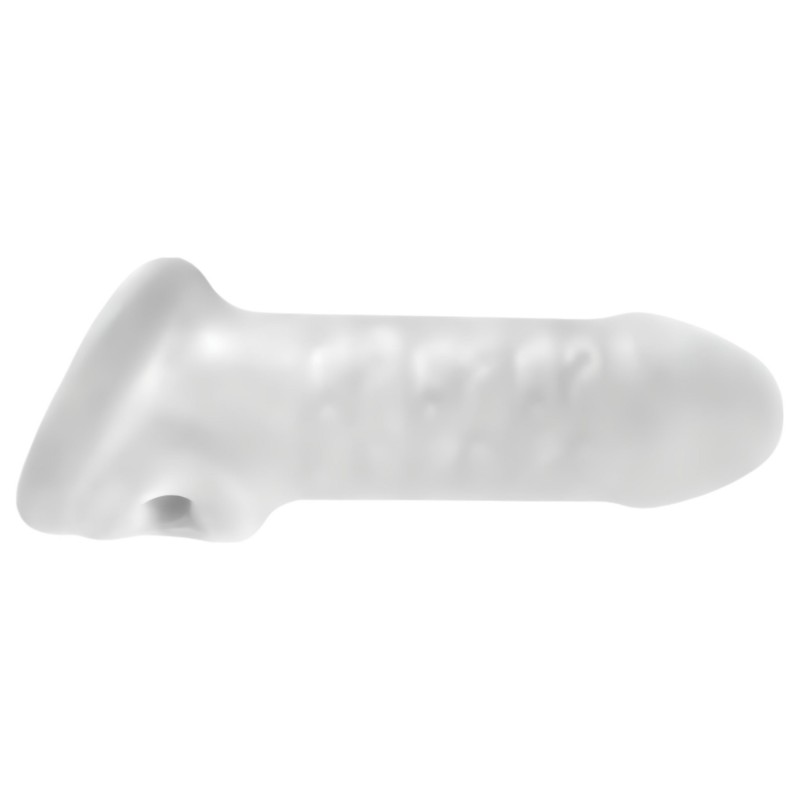 Perfect Fit - Fat Boy Thin - péniszköpeny (15 cm, fehér) 136028 termék bemutató kép
