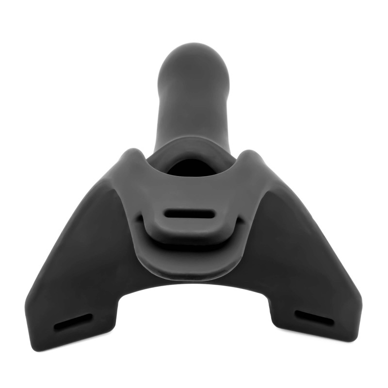 Perfect Fit ZORO 5.5- felcsatolható dildó (14 cm, fekete) 28476 termék bemutató kép