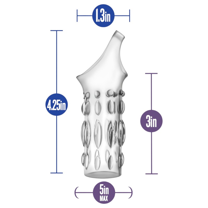 Performance - heregyűrűs péniszmandzsetta (átlátszó) 108127 termék bemutató kép
