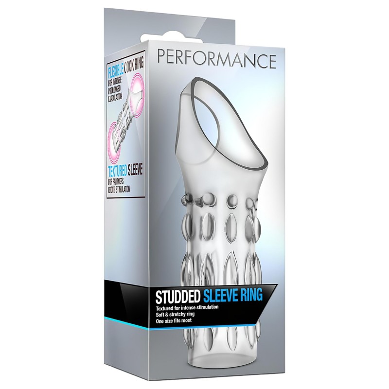 Performance - heregyűrűs péniszmandzsetta (átlátszó) 103612 termék bemutató kép