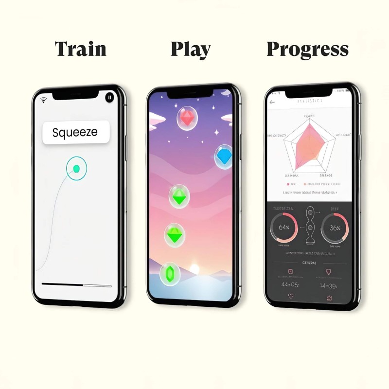 Perifit - okos, akkus gésagolyó (pink) 112936 termék bemutató kép