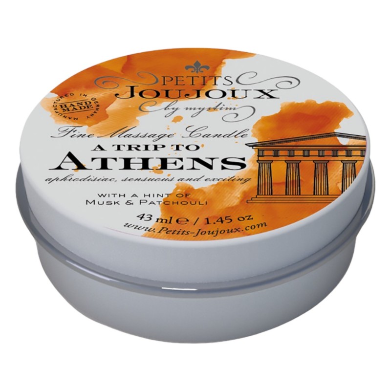 Petits Joujoux Athens - masszázsgyertya - pézsma-parfüm (43ml) 94481 termék bemutató kép